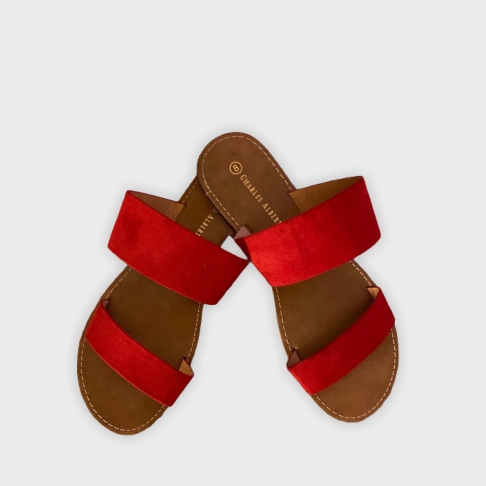 ๐ HP๐ Slip On Double Strap Sandals - Picture 3 of 5